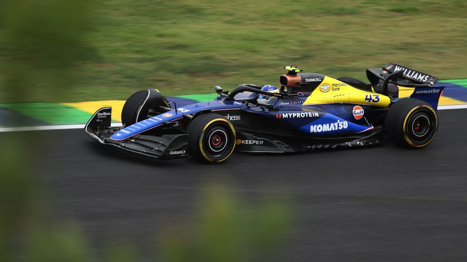 Franco Colapinto, Gran Premio de Brasil. Foto: Reuters