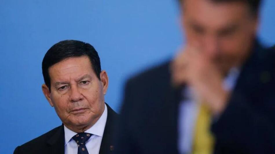 Vicepresidente brasileño Hamilton Mourao, Brasi. Foto: REUTERS