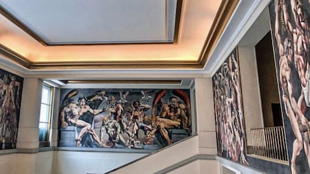 Murales del Gran Hotel Provincial de Mar del Plata