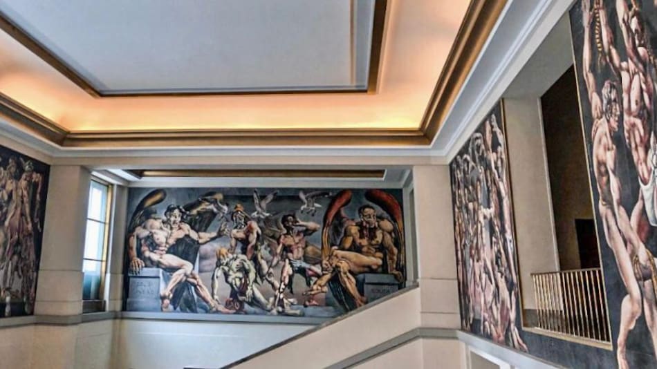 Murales del Gran Hotel Provincial de Mar del Plata