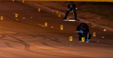 Tiroteo en Ohio, Estados Unidos. Foto: NA