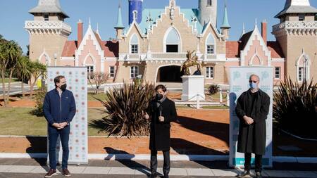 Axel Kicillof, La República de los Niños, La Plata, Coronavirus, Gobierno bonaerense, Provincia de Buenos Aires, NA