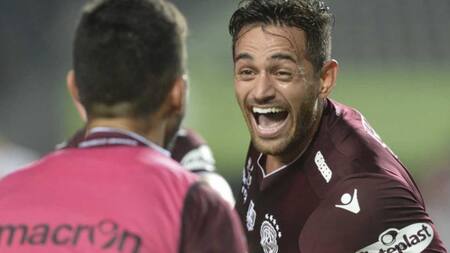 Lautaro Acosta, futbolista, foto NA