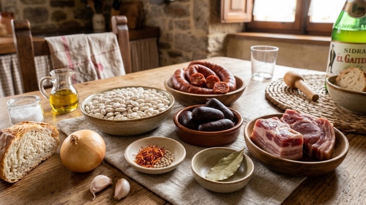 200 gramos de panceta, 1 cebolla, morcilla y chorizos: cómo hacer la fabada asturiana que necesita 3 horas de cocción