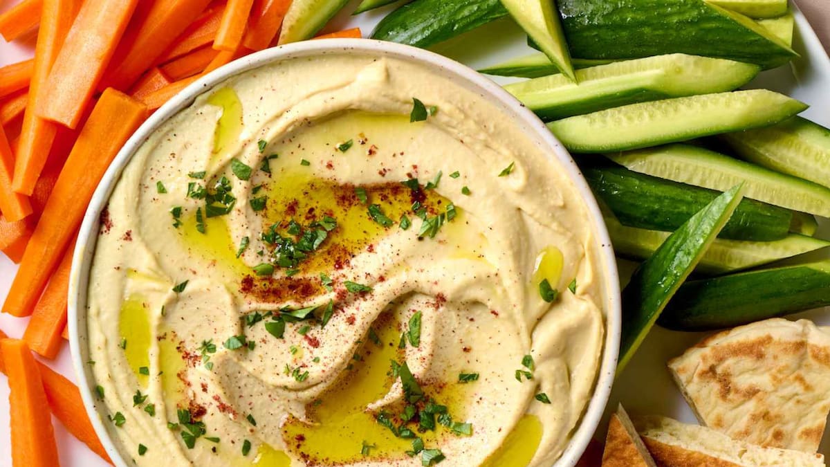 Recetas irresistibles: cómo preparar Hummus, el popular snack antioxidante y antiinflamatorio