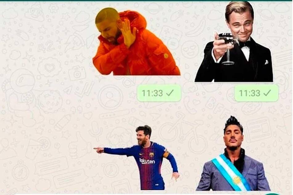 WhatApp, aplicación, stickers