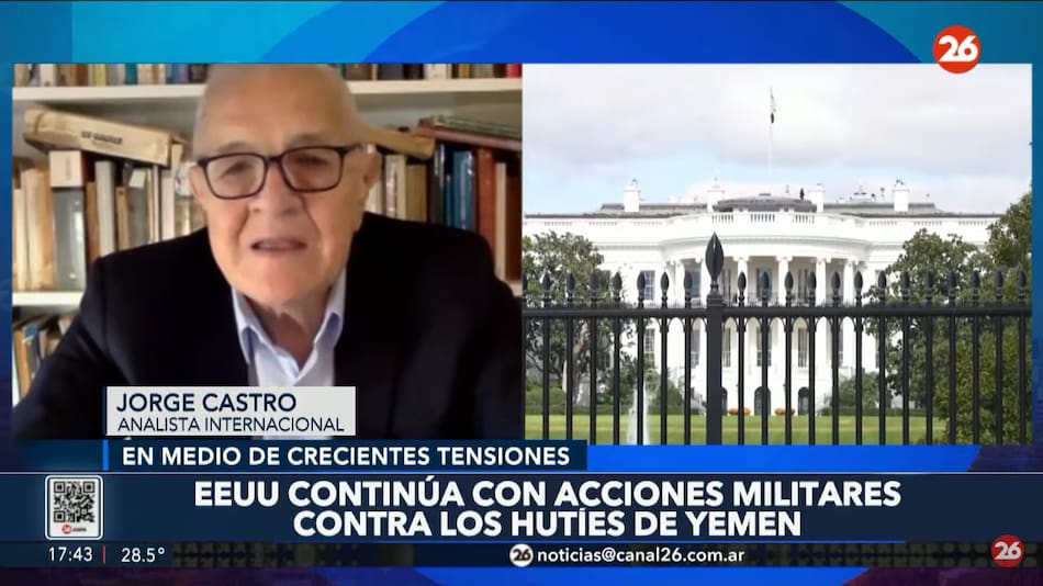 Jorge Castro en 26 PM.