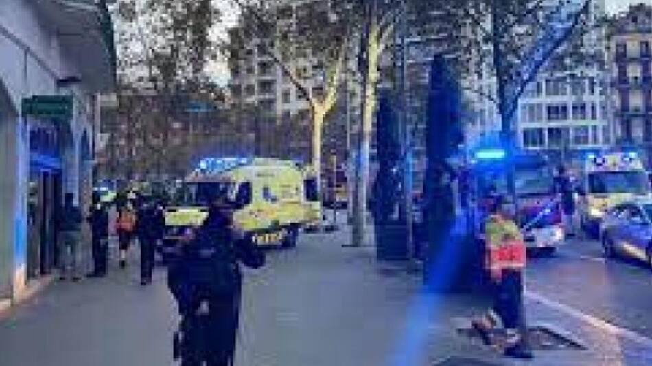 Incendio en Barcelona, NA