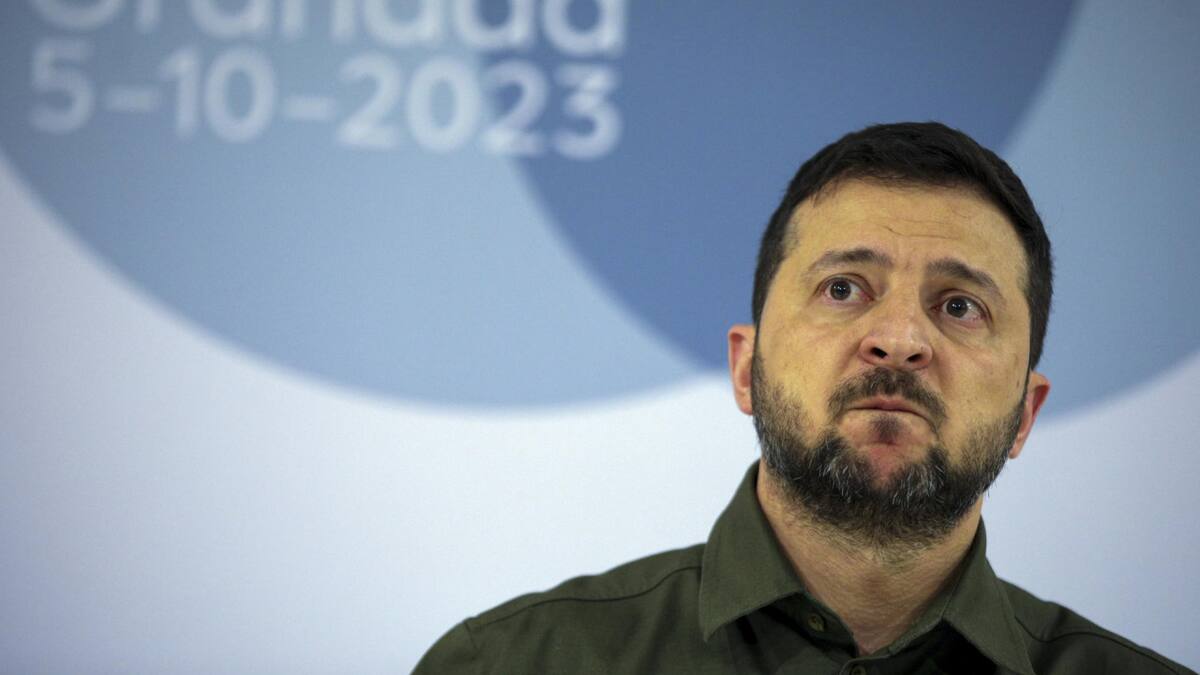 Volodimir Zelenski, presidente de Ucrania. Foto: EFE.