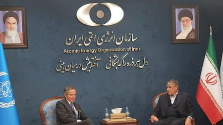 Rafael Grossi en Irán_Reuters