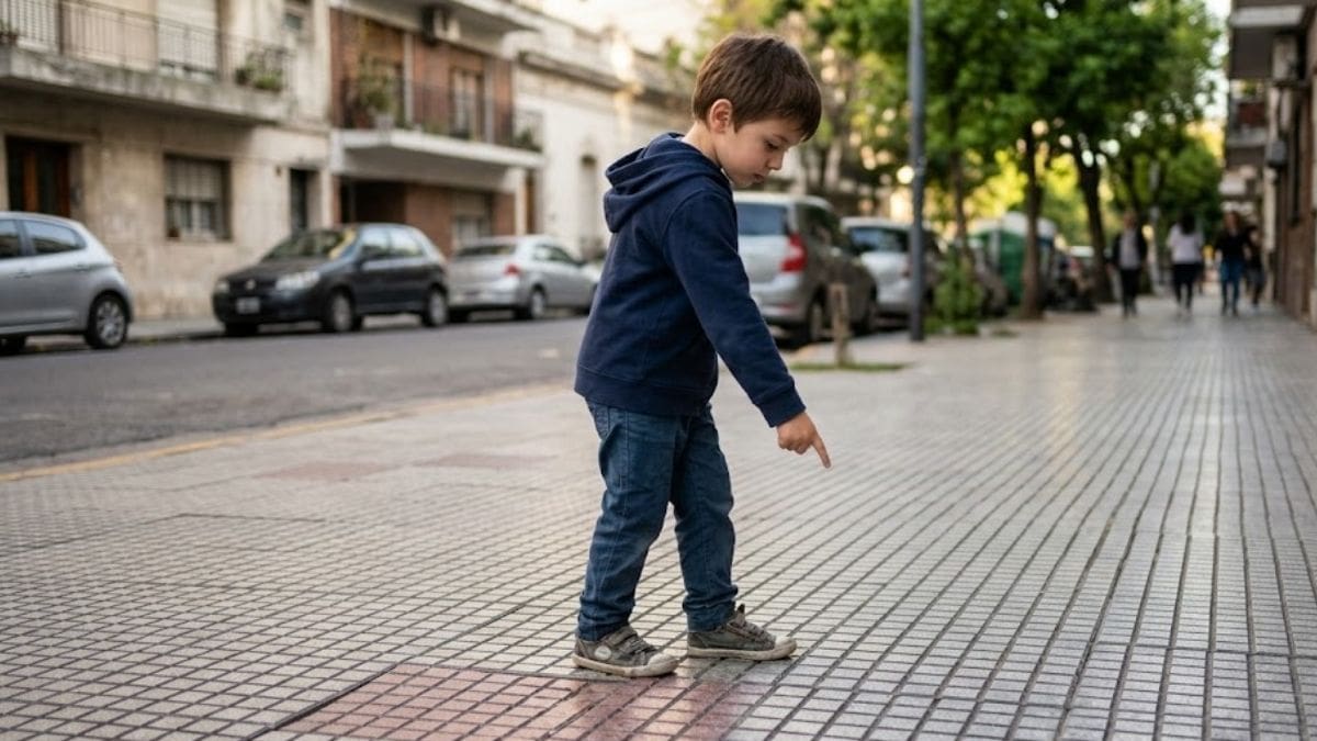 La psicología asegura que los niños que cuentan baldosas potencian habilidades cognitivas en la adultez (Foto Gemini)