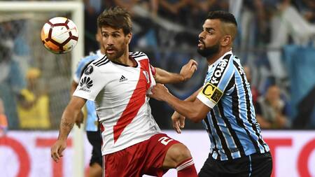 Libertadores: Ponzio recibió el alta médica y será titular en la Superfinal NA