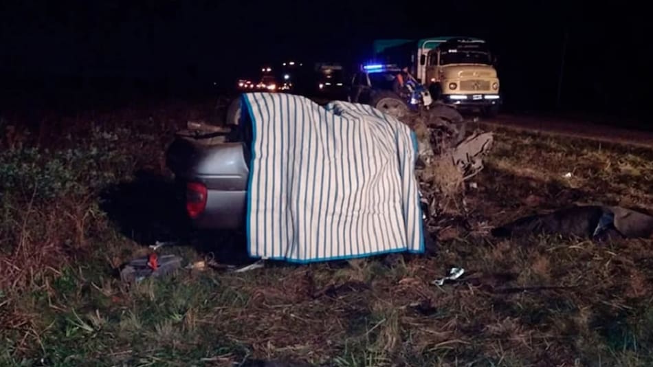 Accidente fatal en Entre Ríos. Foto: El Once