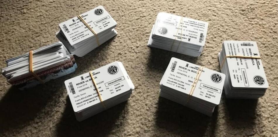 Entradas para la Superfinal secuestradas en allanamientos a barras de River