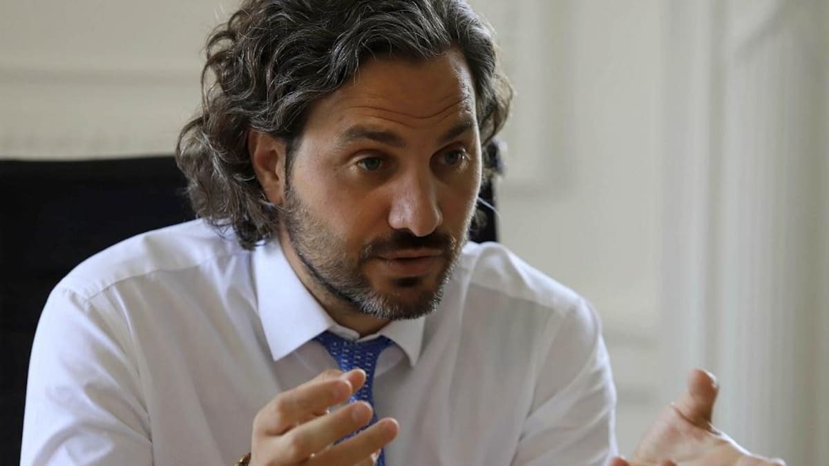 Santiago Cafiero, Jefe de Gabinete de Ministros del Gobierno, NA
