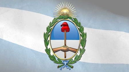 Escudo Nacional argentino. Foto: cultura.gob