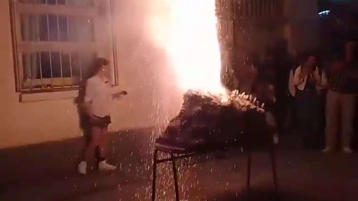 Explosión durante una feria de ciencias escolar en Pergamino.