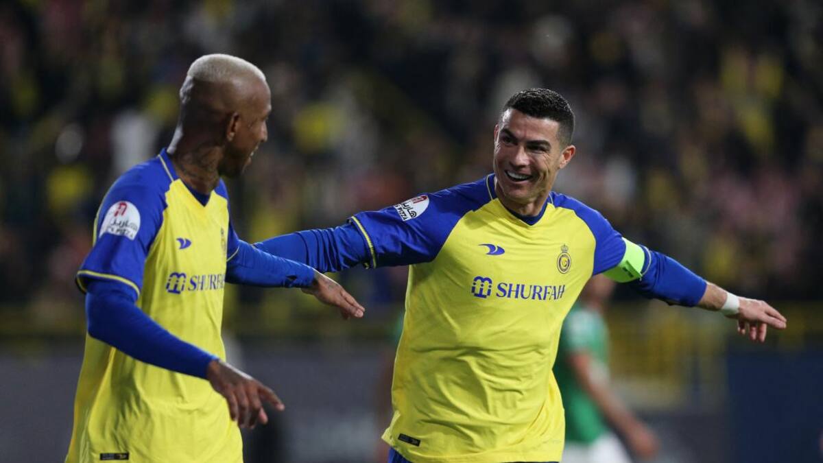 Cristiano Ronaldo; debut oficial en Al-Nassr. Foto: Reuters.