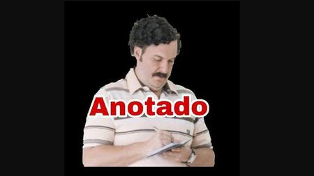 Utilizó un meme de Pablo Escobar y fue denunciado penalmente. Foto: Captura de pantalla.