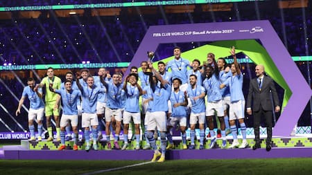 Manchester City campeón del Mundial de Clubes. Foto: EFE.