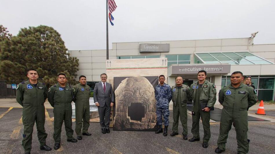 El "Portal del Inframundo" regresó a México. Foto: Reuters.