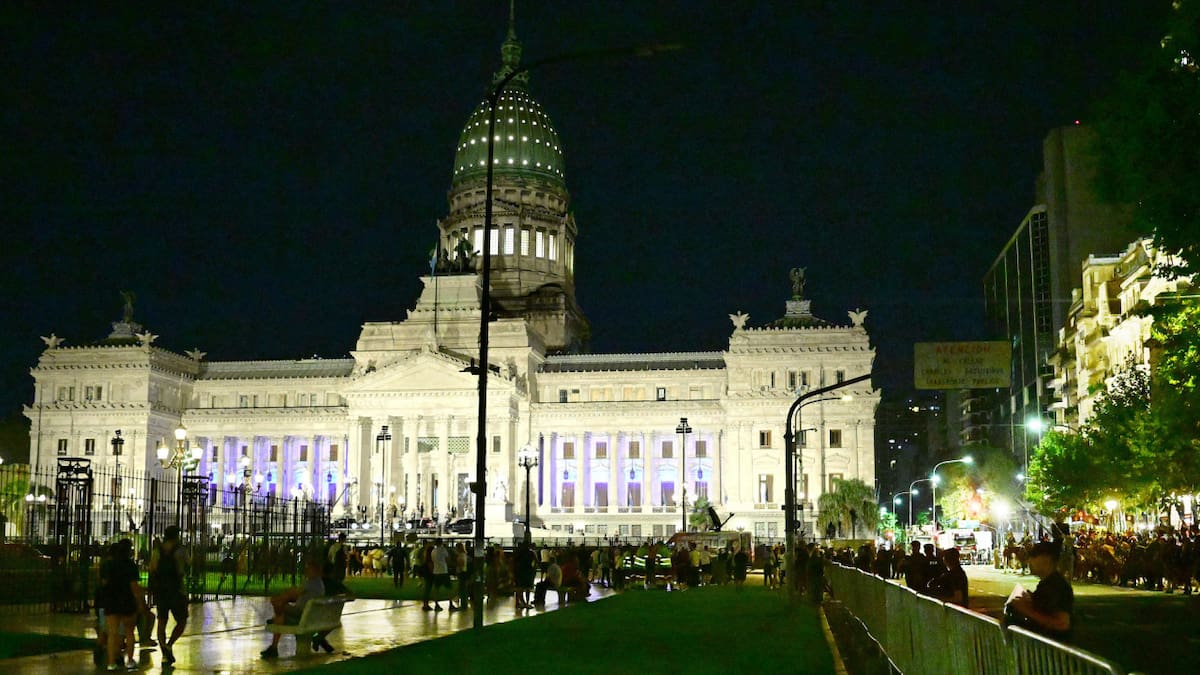 Congreso argentino. Foto: NA / Maximiliano Luna