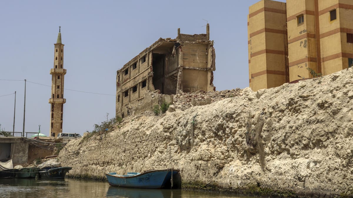 La "Venecia de Egipto" podría desaparecer por el avance de la industria y el cambio climático