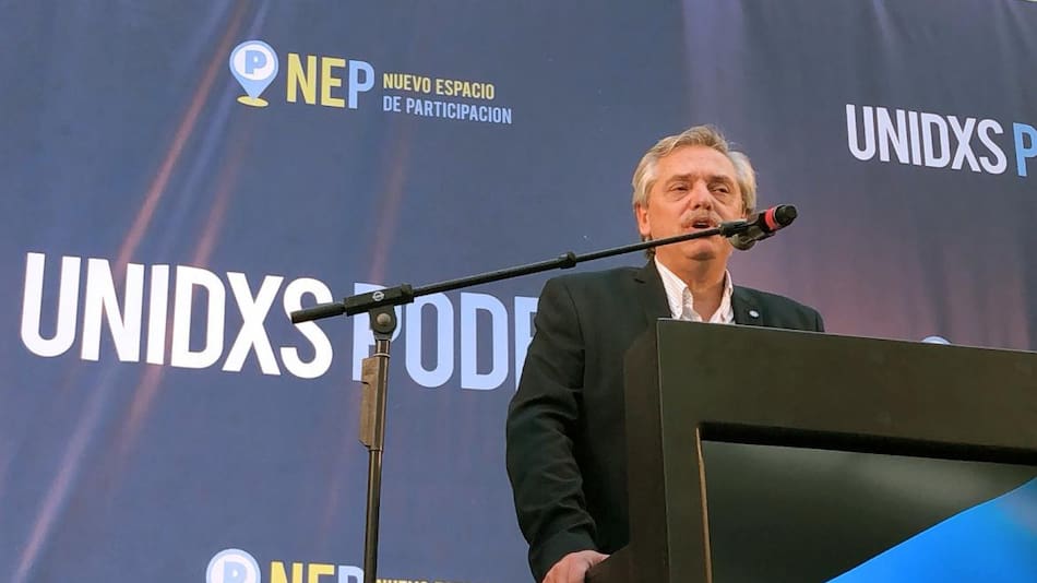 Alberto Fernández, AGENCIA NA