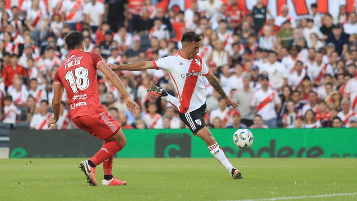 River Plate vs. Argentinos Juniors. Foto: NA.