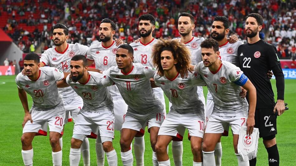 El seleccionado de Túnez. Foto: EFE.
