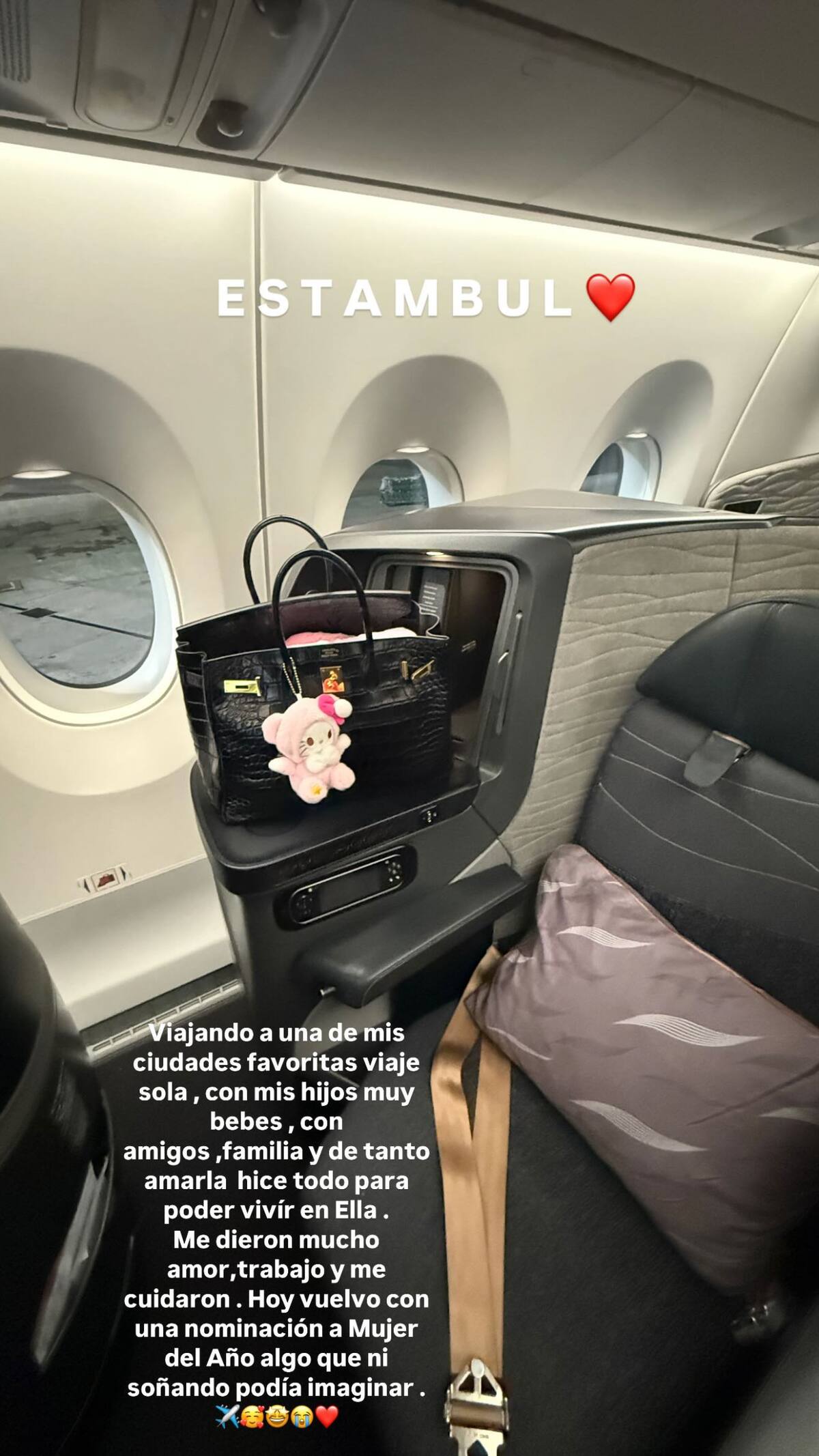 La historia de Wanda Nara. Foto: Instagram.