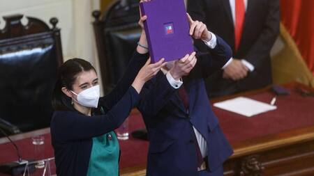 Inicio de proceso constituyente en Chile. Foto: REUTERS