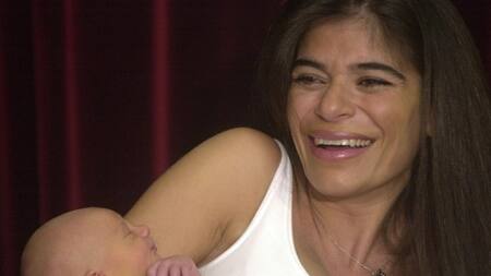 Zulemita Menem, bebé, NA