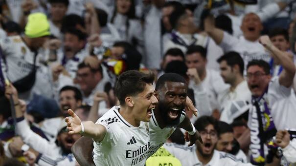 Con un show de goles y polémicas, Real Madrid venció a la Real Sociedad y se metió en la final de la Copa del Rey