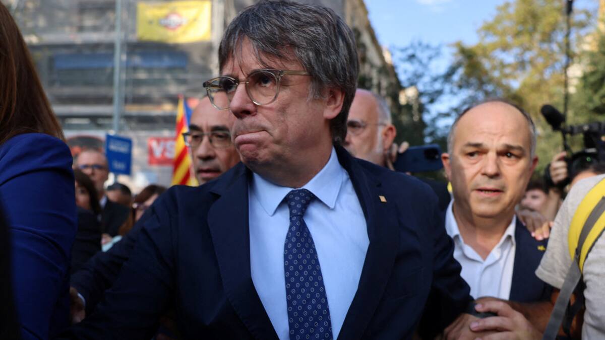 Carles Puigdemont. Foto: Reuters.