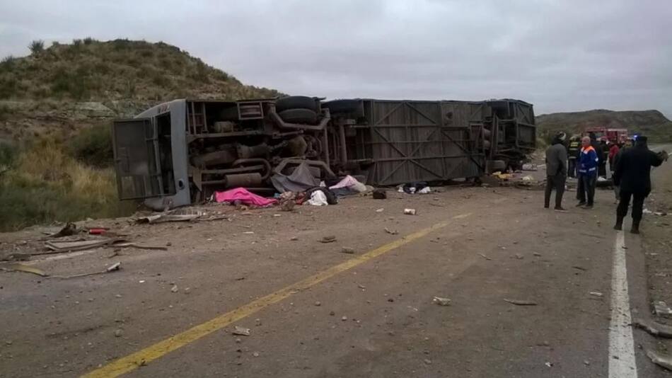 Tragedia de micro en Mendoza
