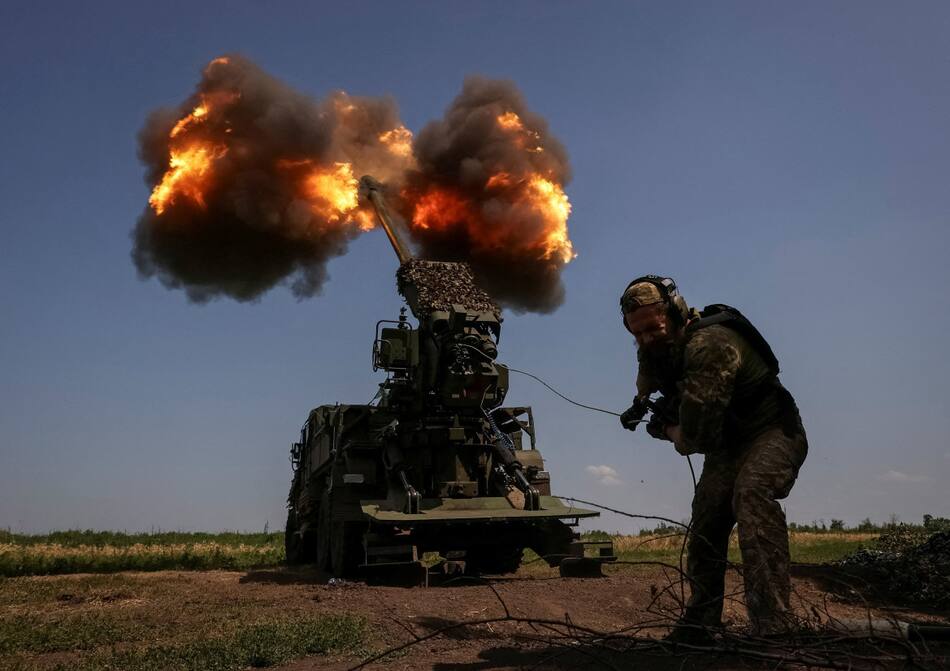 Guerra entre Rusia y Ucrania. Foto: NA.