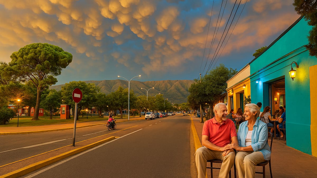 Un pueblo diminuto del norte cordobés conserva la vida de campo de otra época.