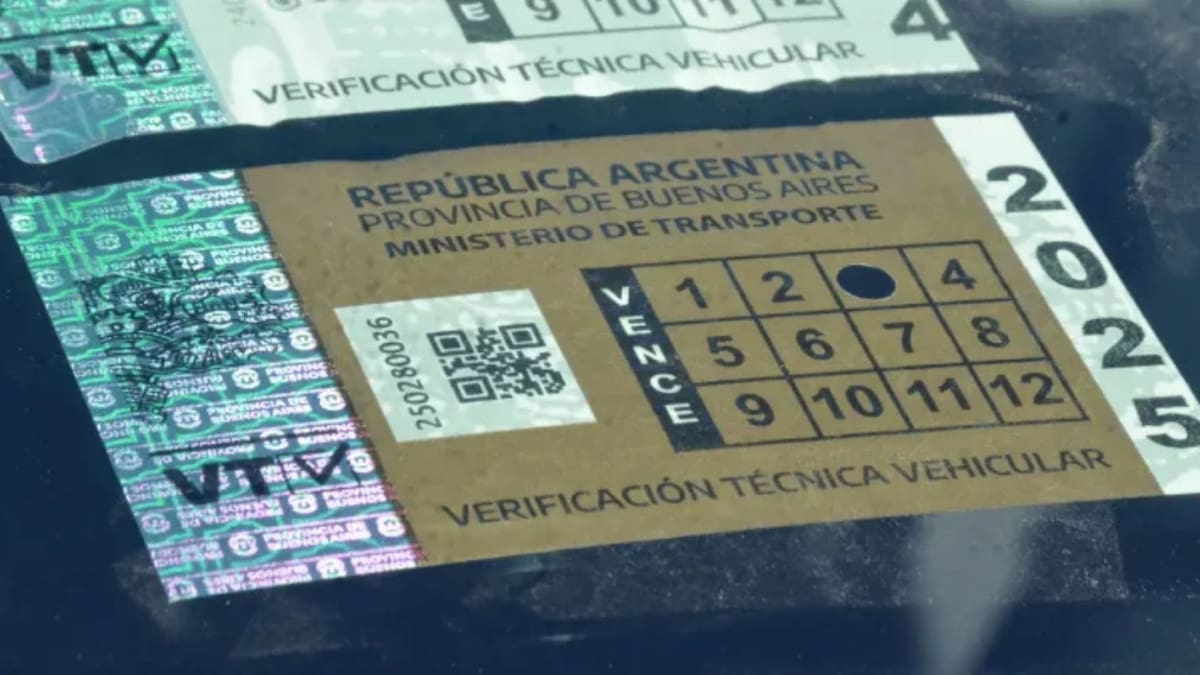 VTV, trámite automotor. Foto: NA