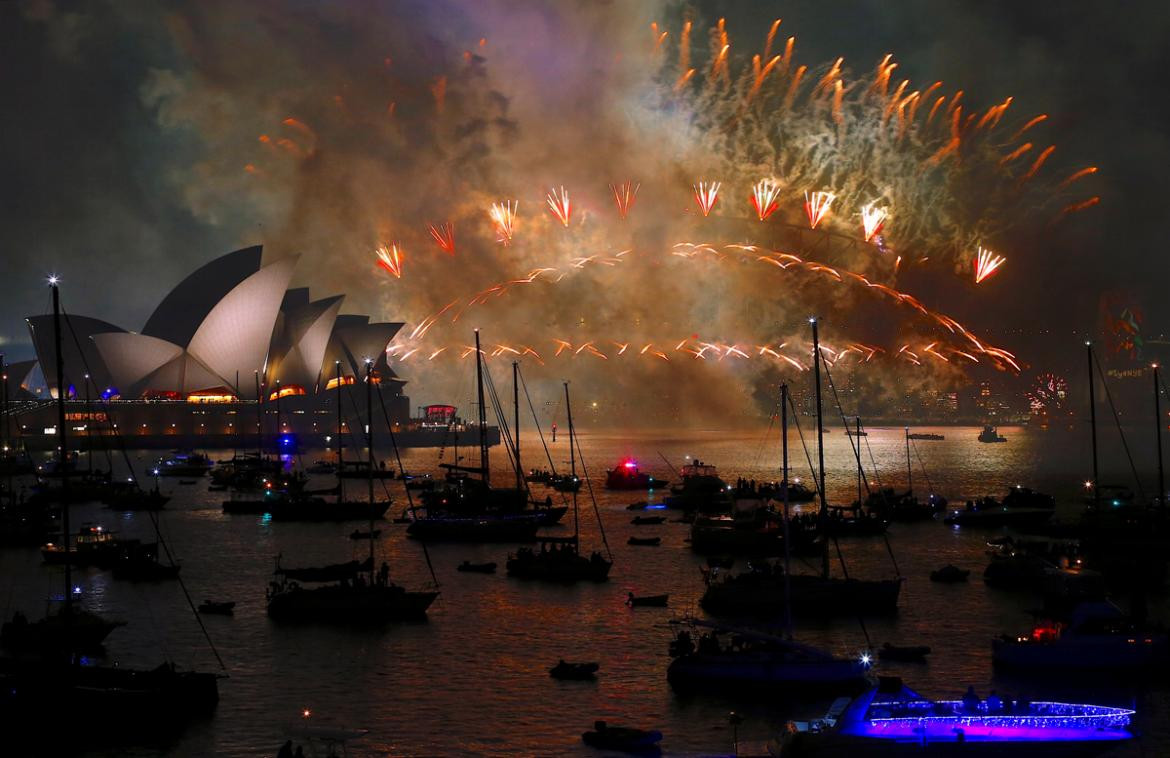 Año nuevo en Australia - 2018 (Reuters)