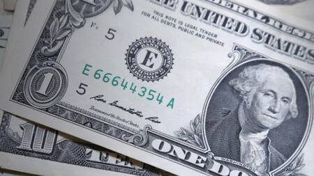 Dólar, Dólares, billetes de dólar, foto NA