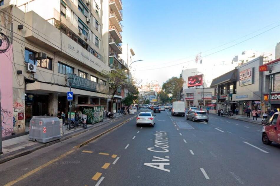 La cuadra donde encontraron al peluquero. Foto: Google Street View