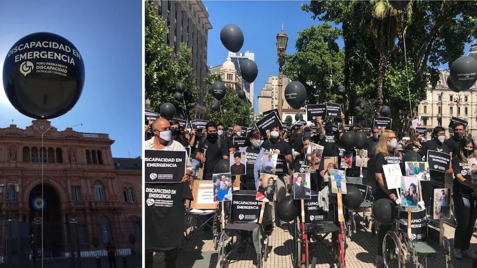 Movilización por Discapacidad En Emergencia en el Día de la Discapacidad