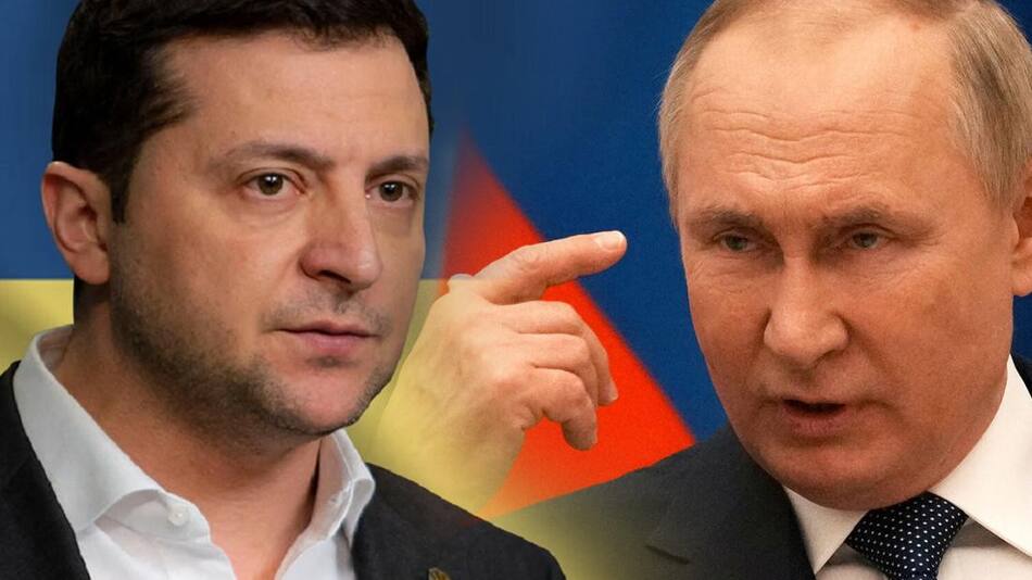 Zelenski y Putin, Ucrania y Rusia