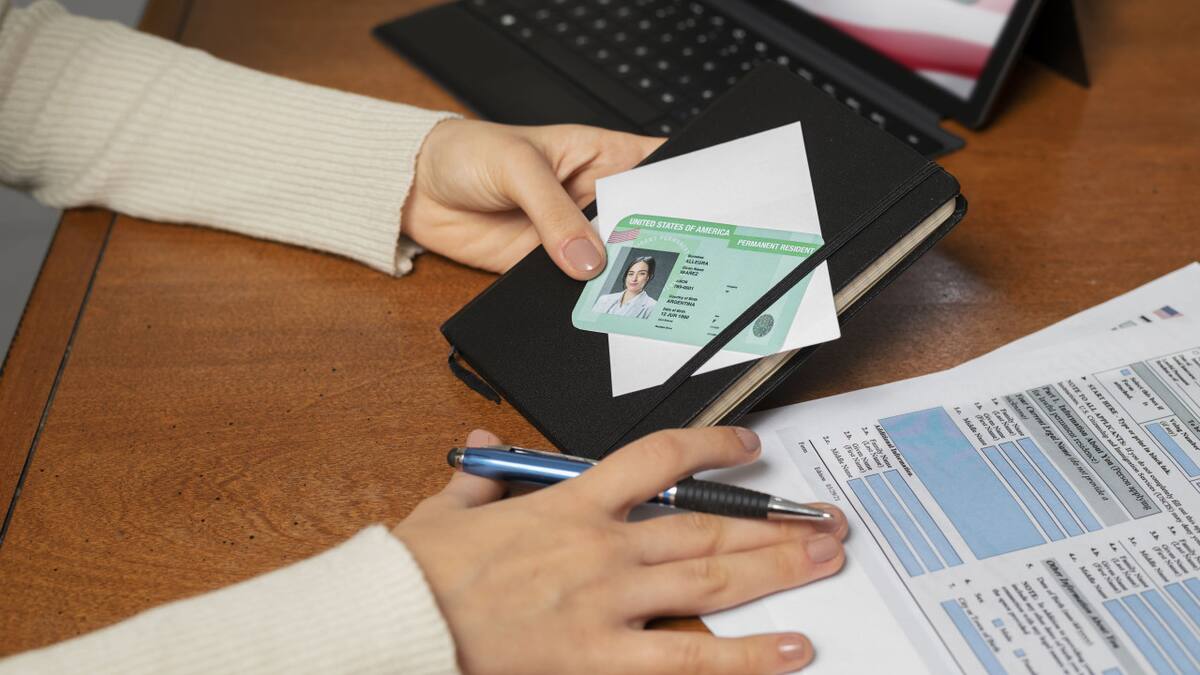La Green Card de Estados Unidos. Foto: Freepik.