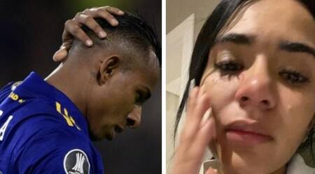 Sebastián Villa y Daniela Cortés, denuncia por violencia