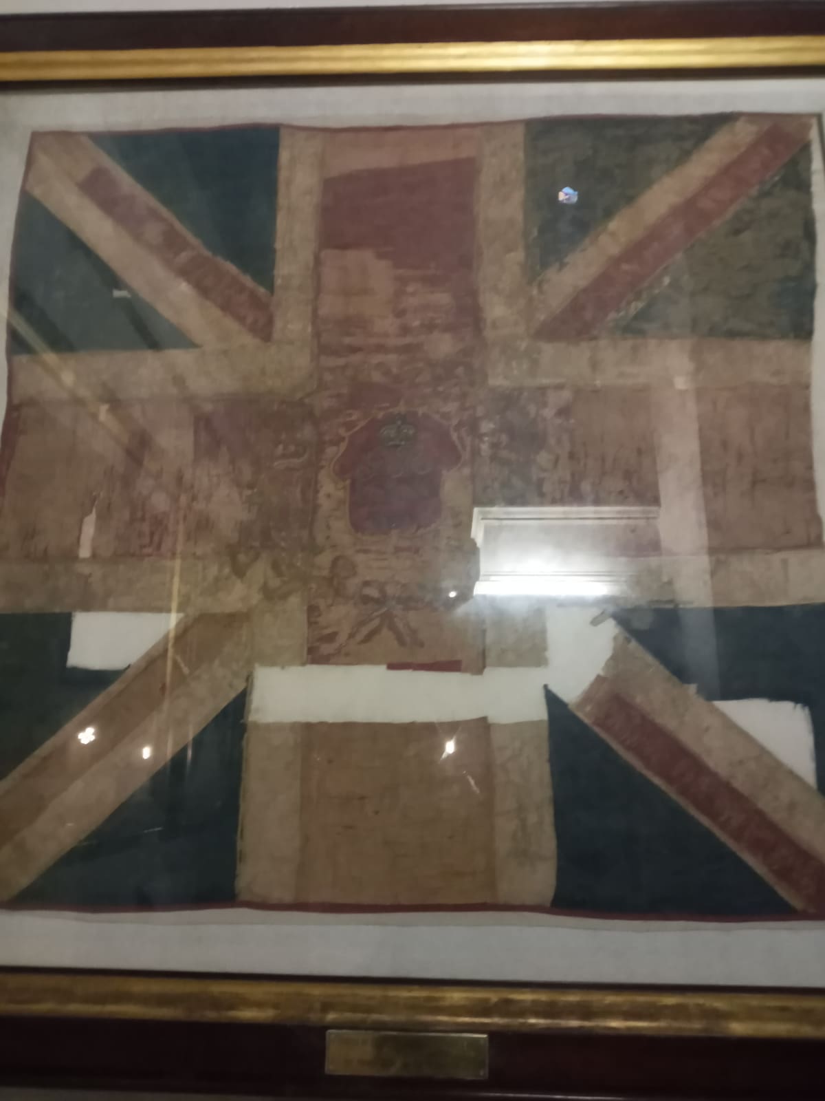Una bandera británica capturada durante las Invasiones Inglesas de 1806 sigue en Argentina