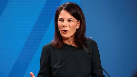 Annalena Baerbock, ministra de Exteriores de Alemania. Foto: REUTERS.