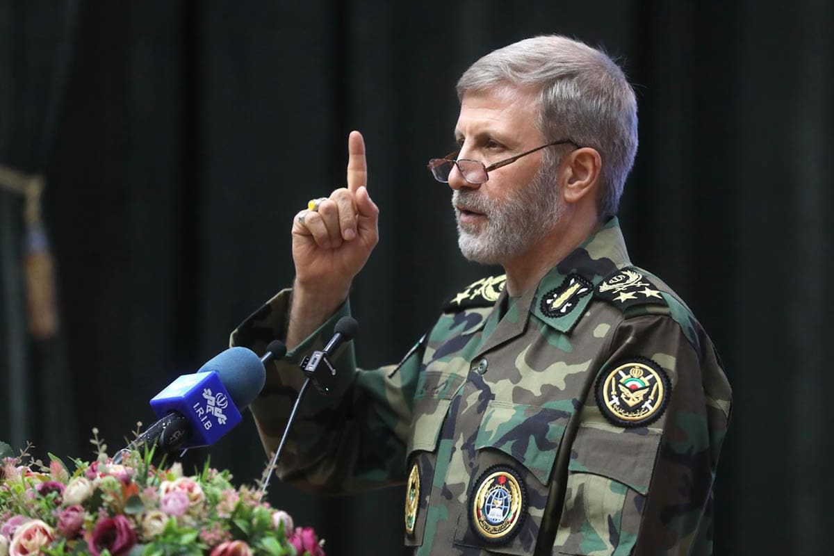 Amir Hatami, comandante en jefe del Ejército de Irán.