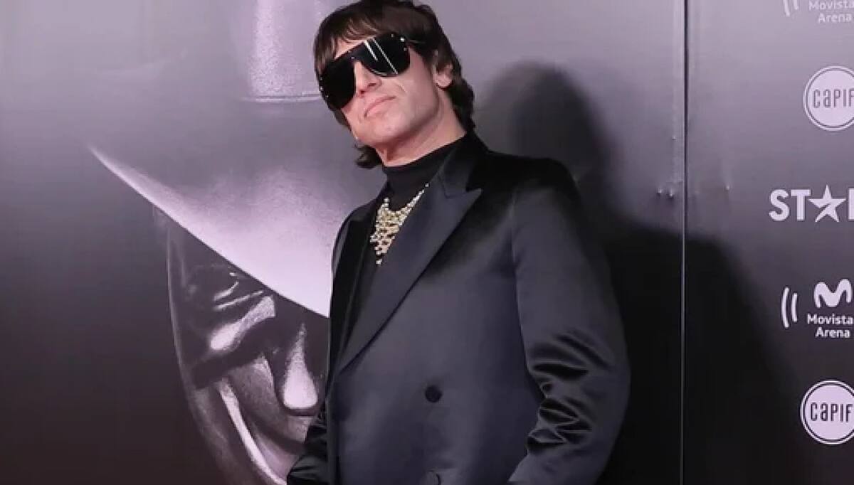 Joaquín Levinton en los Premios Gardel 2024. Foto: NA.